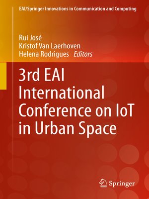 cover image of 3rd EAI International Conference on IoT in Urban Space